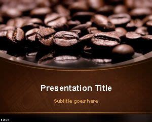 Coffee Beans PowerPoint Template