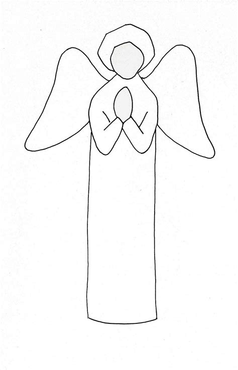 simple angel drawing easy - Most Spacious Biog Picture Galleries