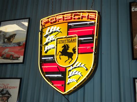 Porsche Dealer Neon Sign… A Must Have for your Garage! | Legacy Motorcars