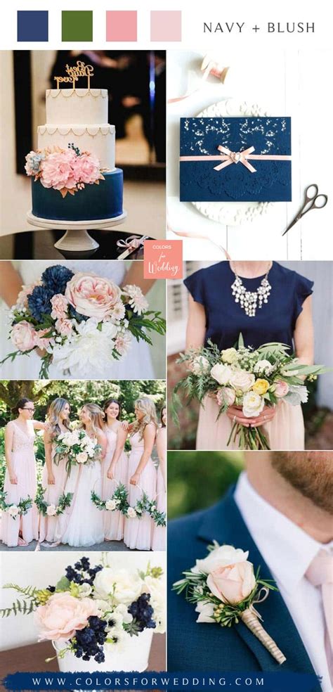 Top 20 Navy Blue Wedding Color Combo Ideas 2024