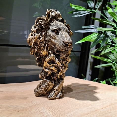 Lion Head Statue