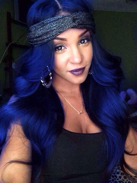 Midnight blue hair 😍💙 Midnight Blue Hair, Meaningful Tattoos, Flawless ...