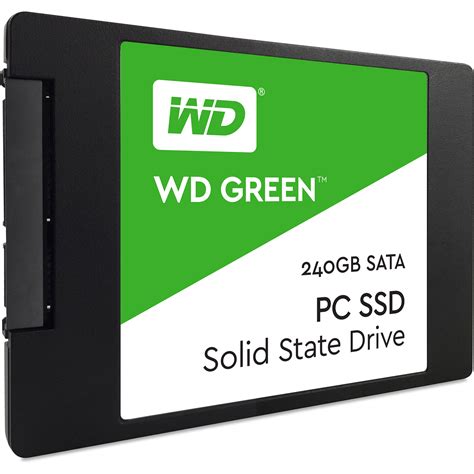 WD 240GB Green SATA III 2.5" Internal SSD WDS240G1G0A B&H Photo