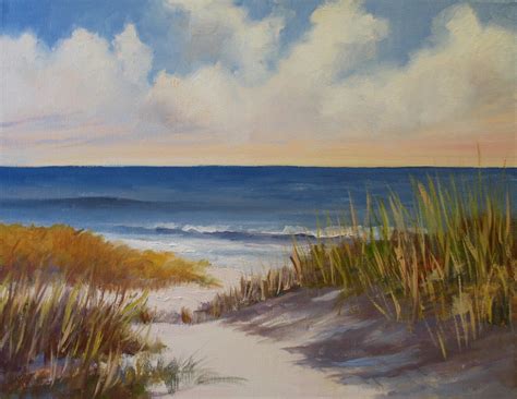 Nel's Everyday Painting: 1/22/12 - 1/29/12 | Beach scene painting ...