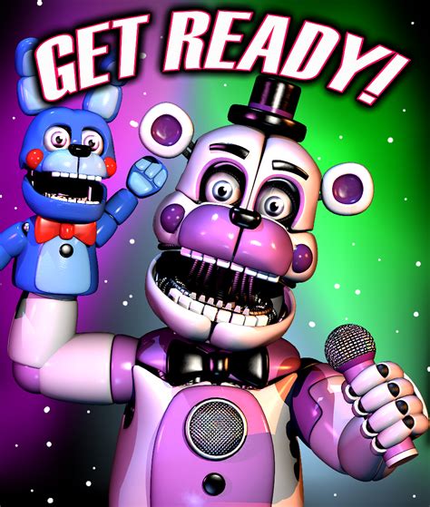 FNAF SL Funtime Freddy Get Ready Poster by MrNurpy on DeviantArt