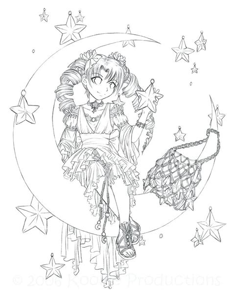 Japanese Manga Coloring Pages At GetDrawings | Free Download - Motherhood