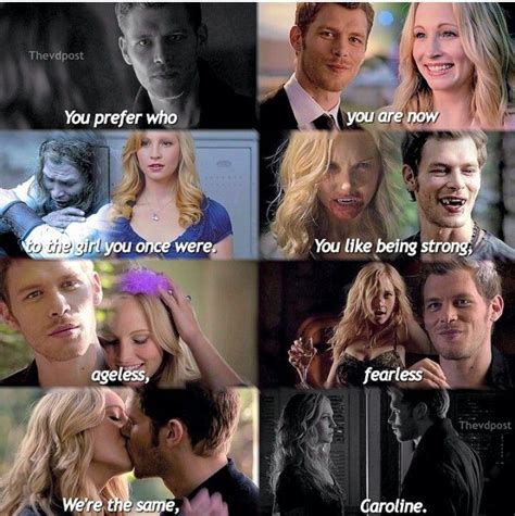 This is one of my favorite Klaroline quotes! | Film, Serier