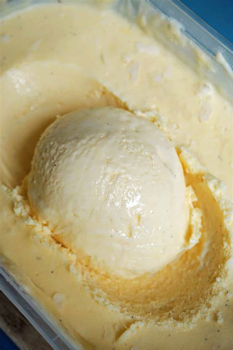 Homemade Vanilla Ice Cream Using Sweetened Condensed Milk | tunersread.com