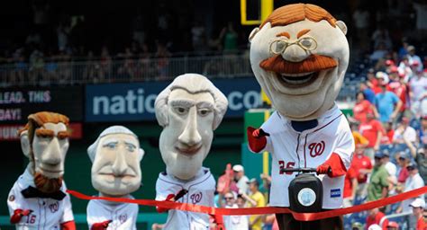 Nats unveil new presidential mascot - POLITICO