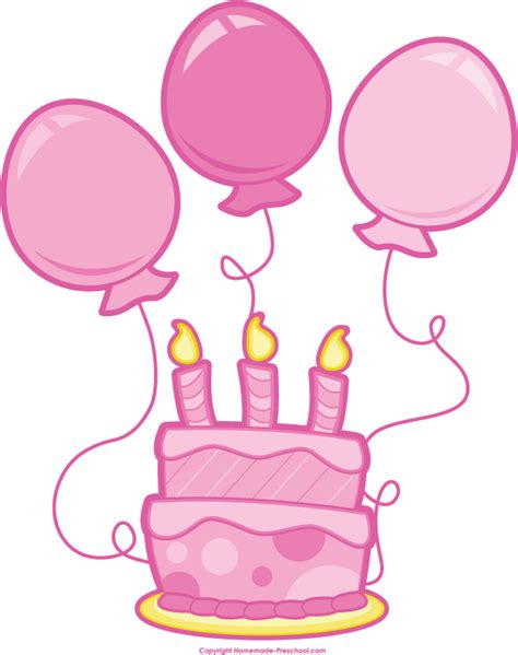 Free Birthday Balloons Clip Art Pictures - Clipartix