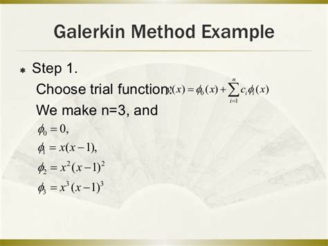 Galerkin method