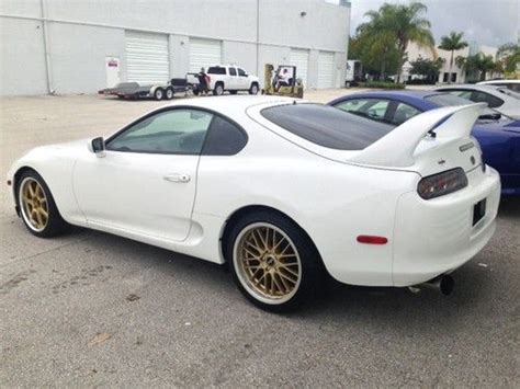 Buy used MKIV 1998 Toyota SUPRA RHD CLEAN CAR 6 SPEED TRD in Hollywood ...