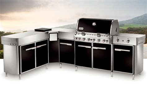 Summit® Grill Center with Left-Hand Social Area | Outdoor kitchen, Gas grill, Built in grill