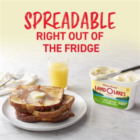 Land O Lakes Light Butter with Canola Oil Spreadable, 15 oz - Kroger