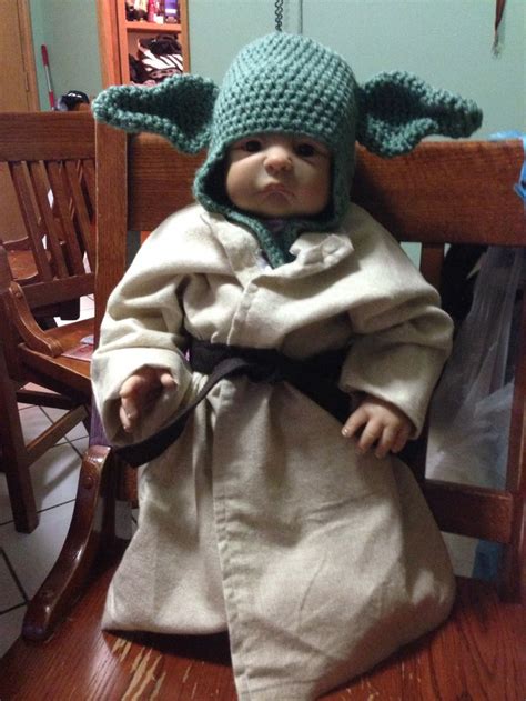 Yoda costume I made | Yoda costume, Winter hats, Costumes