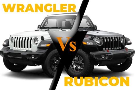 Jeep Wrangler vs Rubicon ¿Cuál es mejor? - Camionetas 4x4