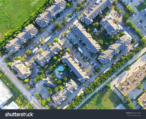 Aerial View Typical Multilevel Apartment Building Stock Photo 500313604 ...