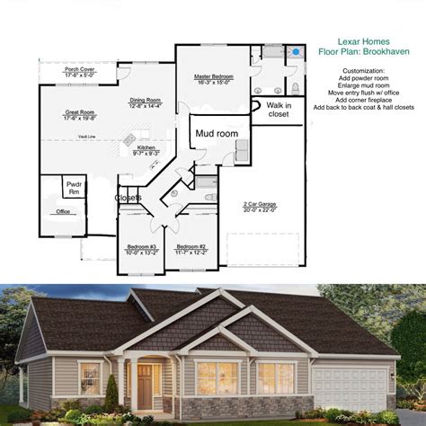 Lexar Homes Floor Plans - The Floors