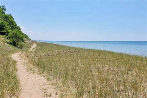 Hoffmaster State Park hiking to sand dunes and Lake Michigan: Walk-a ...