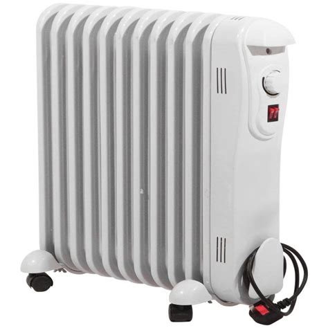 Oil Filled Radiator Heater Portable Electric