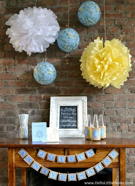 DIY French Themed Party Decorations with Free Printables