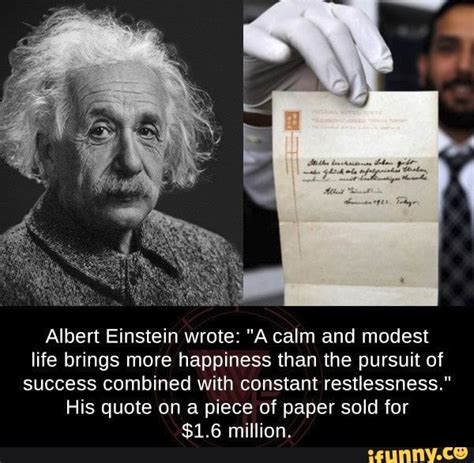 Albert Einstein Quotes About Happy Life - ShortQuotes.cc