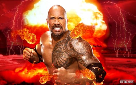 Sports Players: Wwe The Rock HD Wallpapers 2012