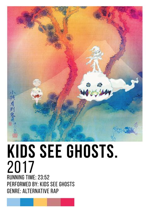 Kids See Ghosts Album Cover Poster by EXtreme-S on DeviantArt