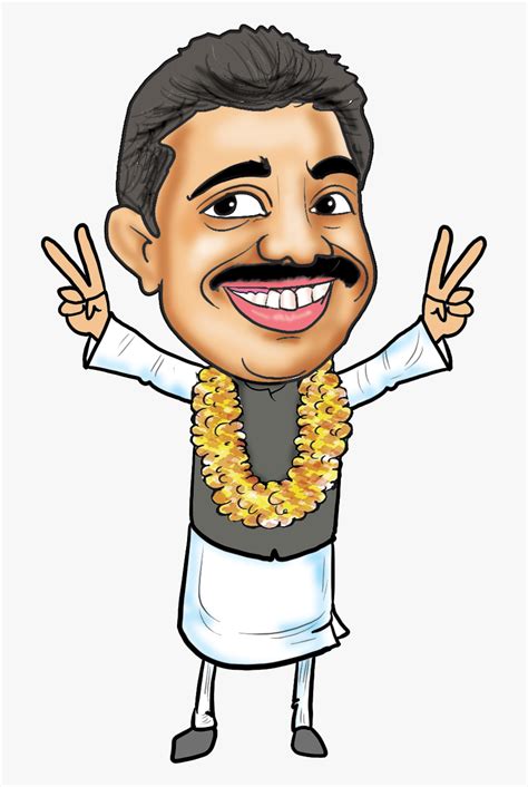 Indian Politician Cartoon Png , Free Transparent Clipart - ClipartKey