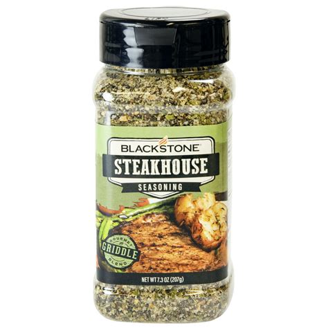 Blackstone Steakhouse Seasoning Gourmet Griddle Blend, 7.3 oz ...