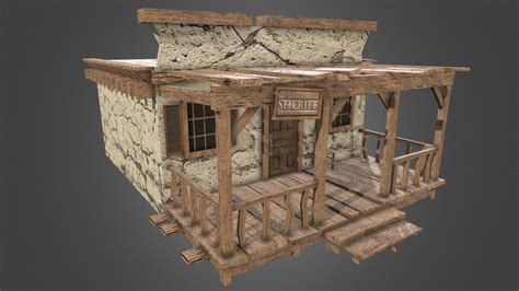 Sheriff Office - Download Free 3D model by OnyxDarkKnight [e28d69e] - Sketchfab