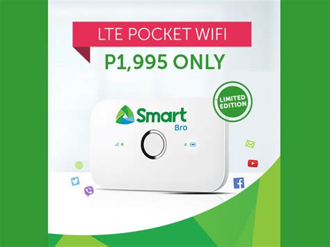 Limited Edition Smart Bro LTE Pocket WiFi for only Php1,995 | Geeky Pinas