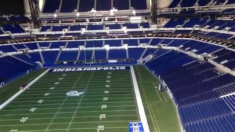 INSIDE LOOK of Lucas Oil Stadium| Indianapolis Colts - YouTube