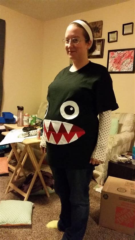 DYI Mario Chain Chomp pregnant Halloween Costume! | Pregnant halloween costumes, Mario party ...