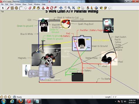 Chinese atv wiring diagram 110