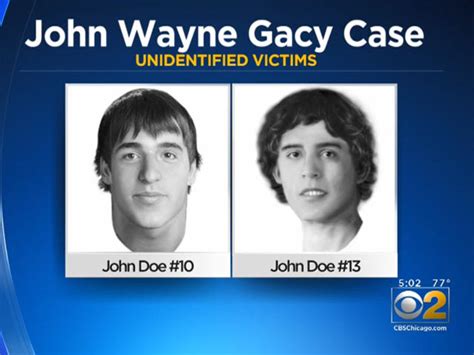 Images of 2 unidentified John Wayne Gacy victims released - CBS News