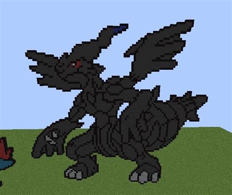 Pokemon White Zekrom Minecraft Project