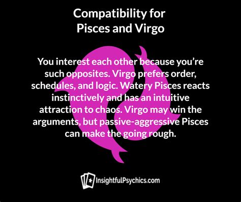 Pisces and Virgo Compatibility – Water + Earth | Pisces and scorpio ...