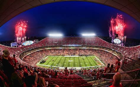 Download wallpapers Arrowhead Stadium, NFL, Kansas City Chiefs Stadium ...