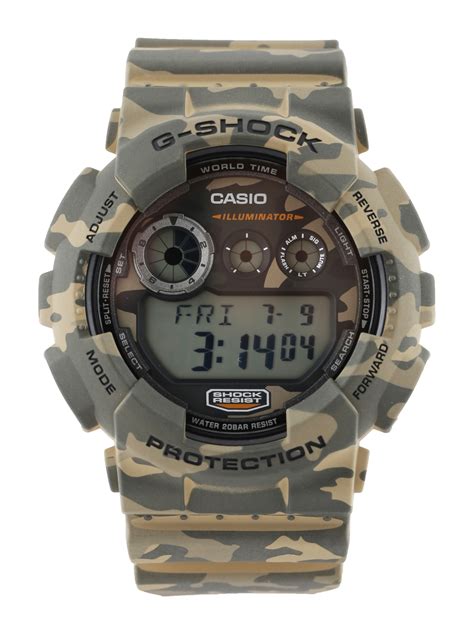 Mens Camo G Shock Watch | canoeracing.org.uk