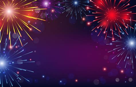 New Year Background with Fireworks 15755306 Vector Art at Vecteezy