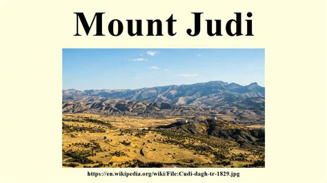 Mount Judi - YouTube