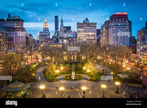 New York City at Union Square in Manhattan Stock Photo - Alamy