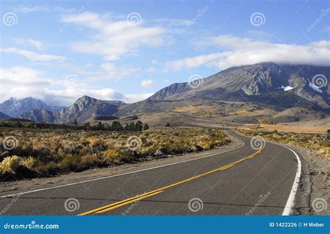 Road To Autumn Mountain Scenery Royalty Free Stock Image - Image: 1422226