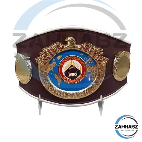 WBO Belt Replica World Boxing Organization Champion Adult Size WBA WBC ...