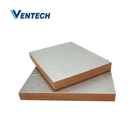 Aluminum Foil Phenolic Foam Board Fireproof Aluminum Phenolic Foam ...