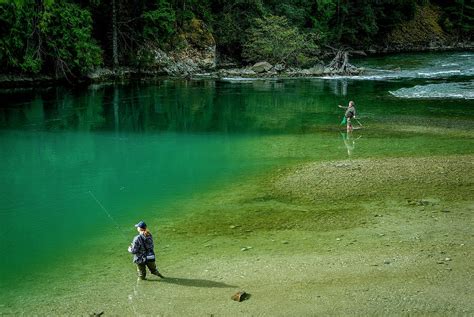 Fishing the Skagit II Photograph by Michael Sedam - Fine Art America