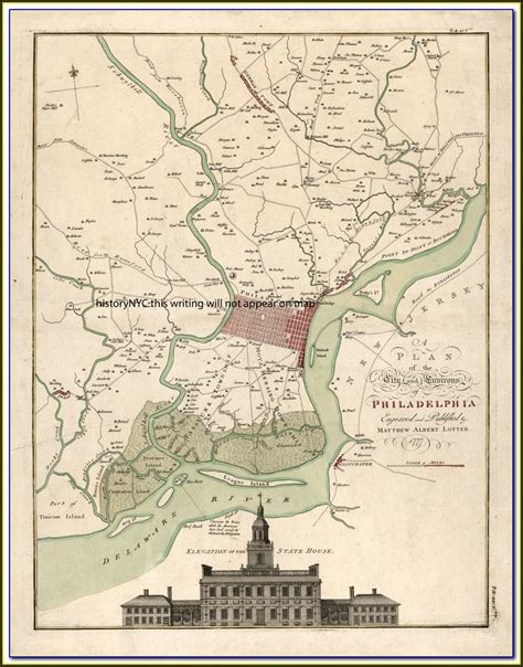 Walking Map Of Historic Philadelphia - map : Resume Examples #nO9bkvBY4D