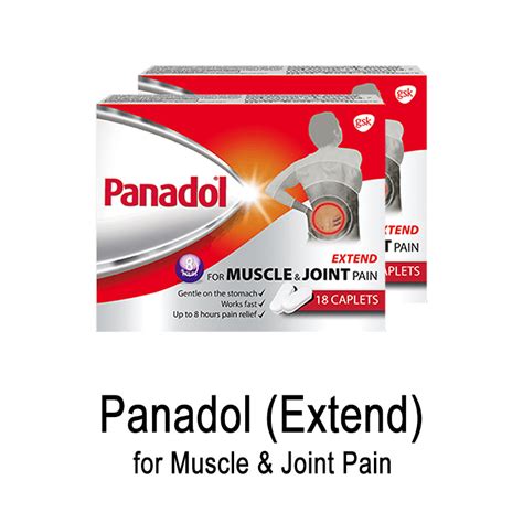 Panadol Extend for Muscle & Joint Pain – Color Station Website