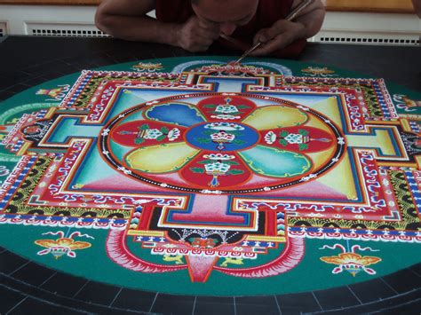 Mandala Sand Painting | Taken at the Loomis Chaffee School i… | Flickr